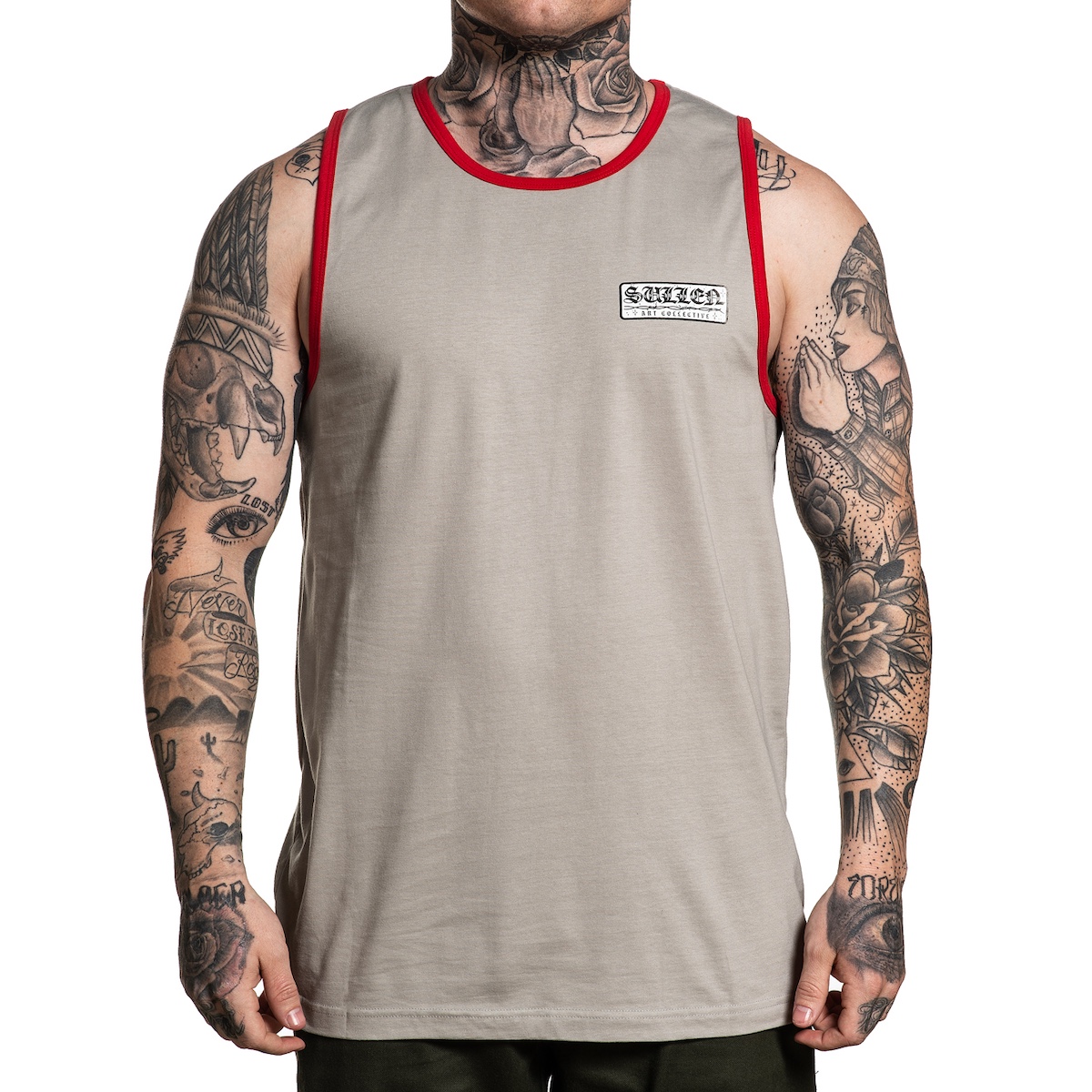 Sullen Clothing - Wire Badge Tank Size: L