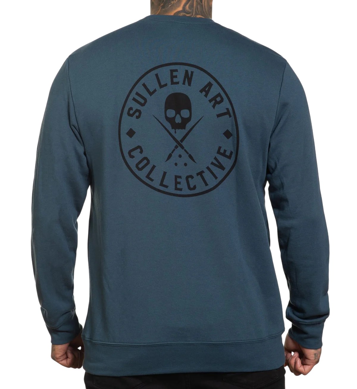 Sullen Clothing - Ever Crew Lyte L/S Orion Blue