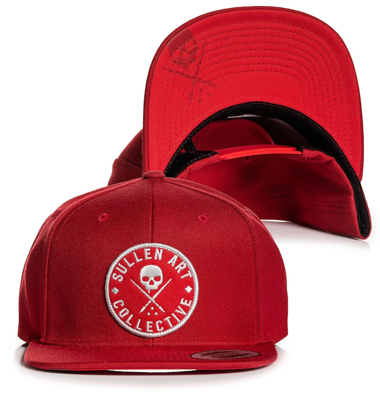 Sullen Clothing - Hallmark Snapback Red