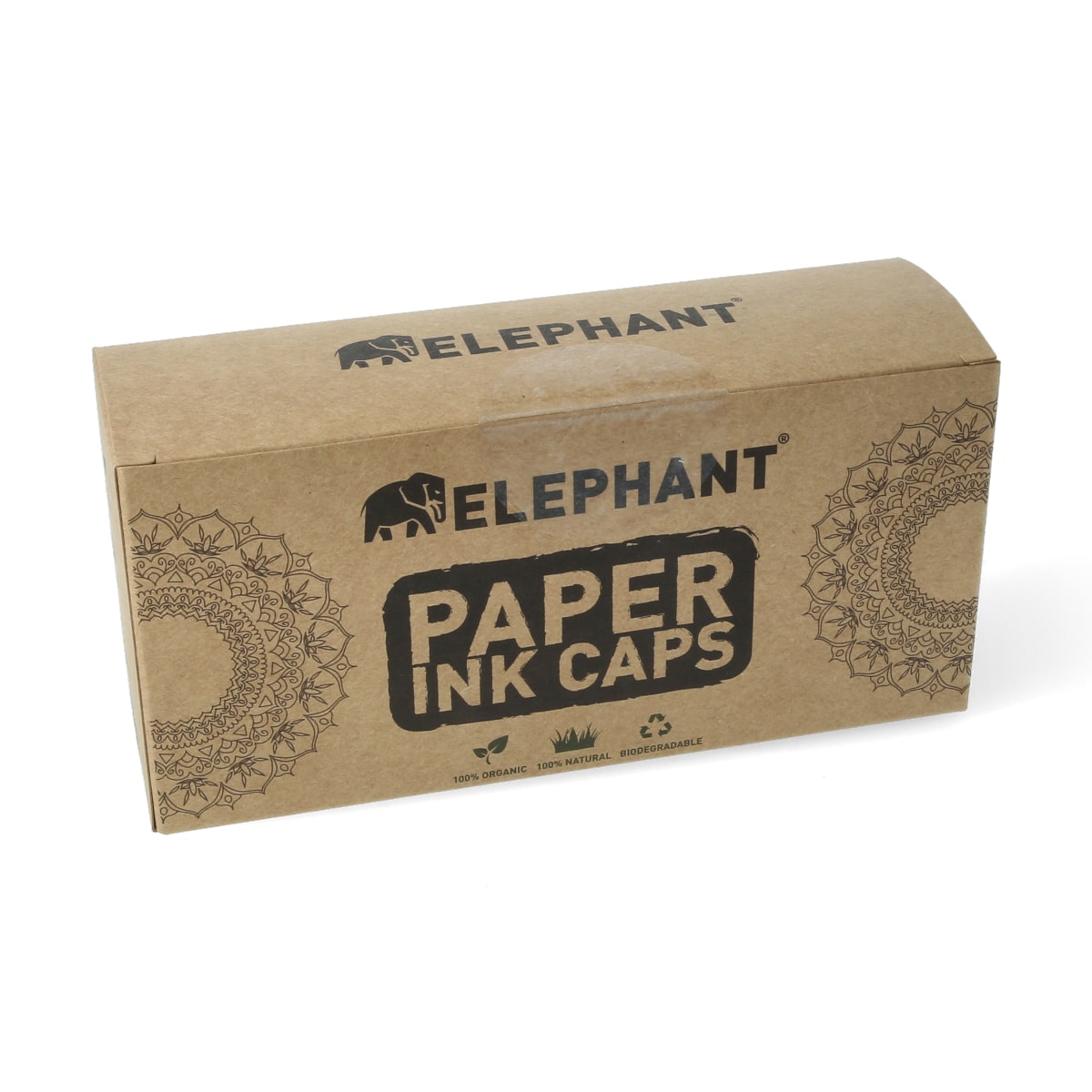 Elephant - Paper Ink Cap - Biologisch abbaubar - 6 x 16 mm - 20 Stück