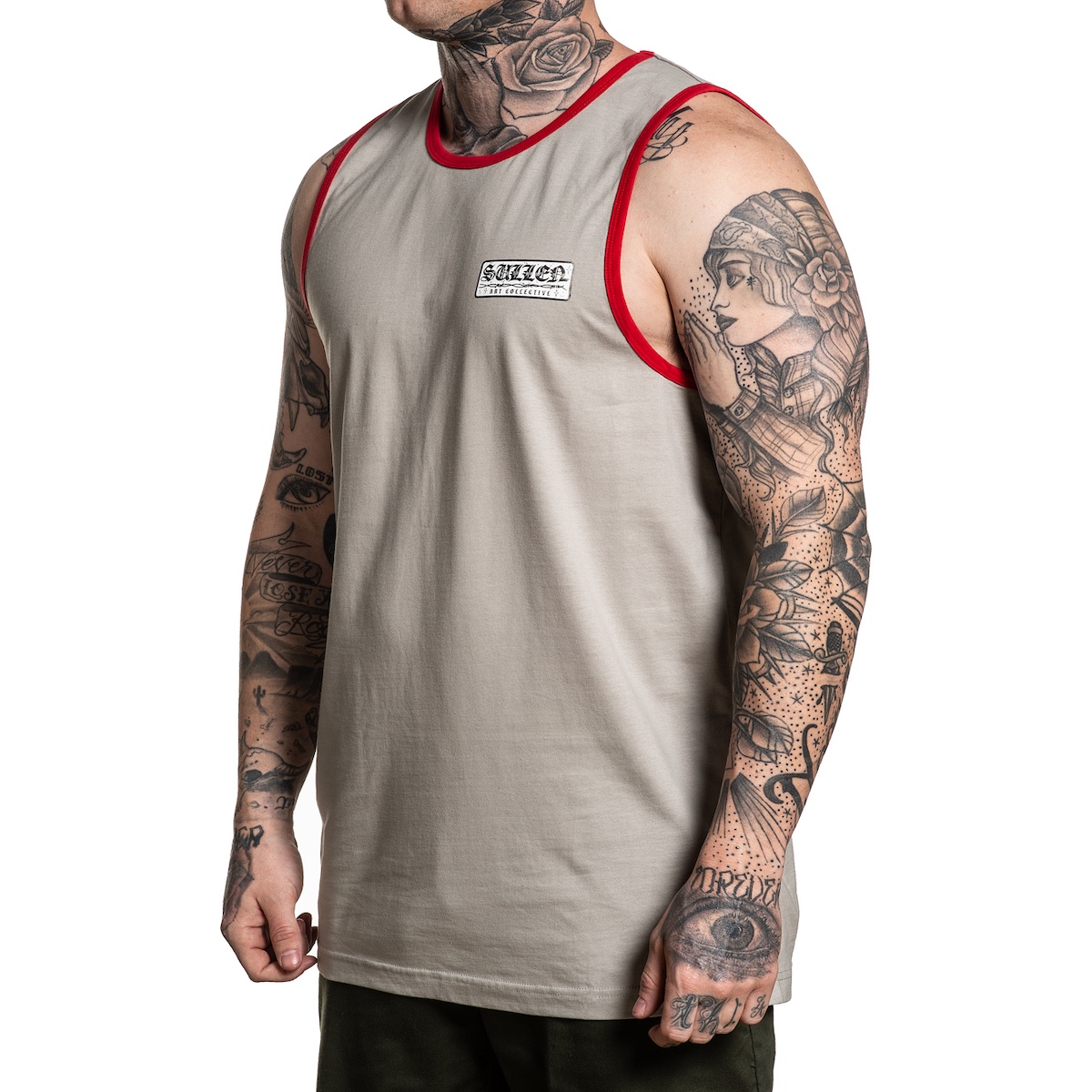 Sullen Clothing - Wire Badge Tank Size: L
