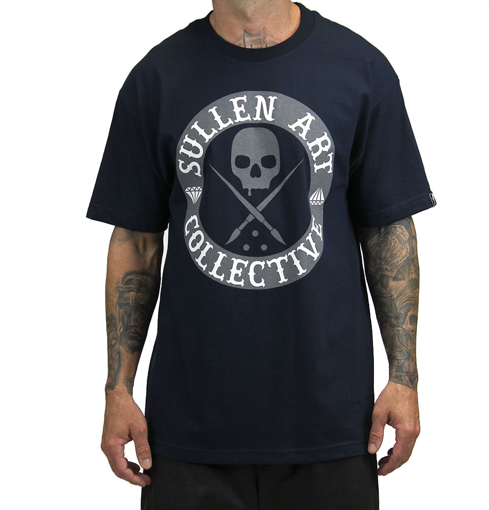 Sullen Clothing - ALL DAY BADGE NVY - S