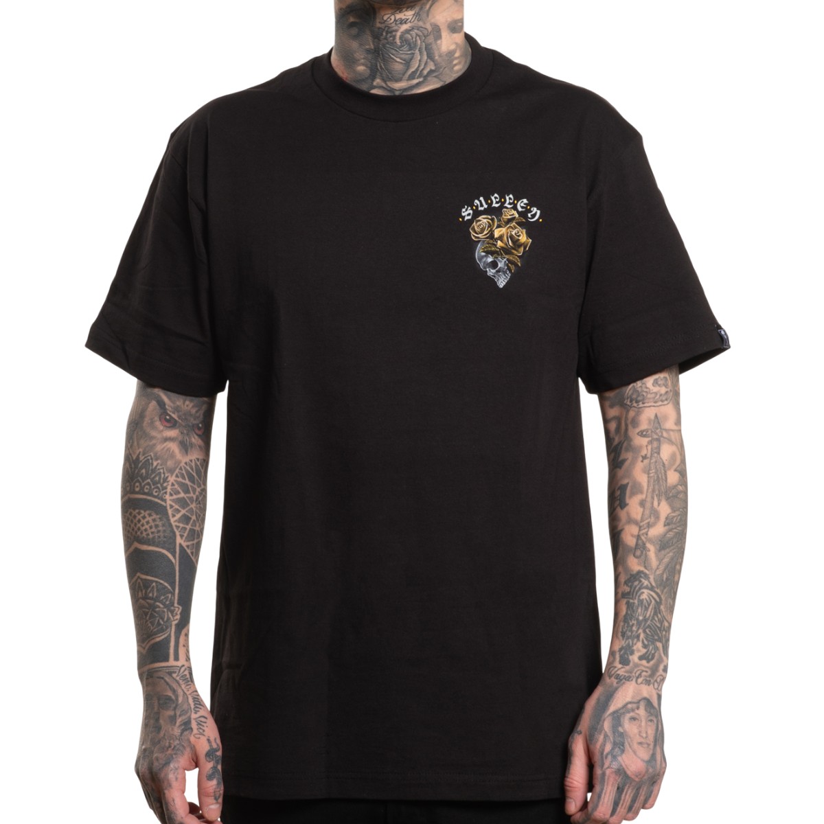 Sullen Clothing - Skeleton Rose Tee