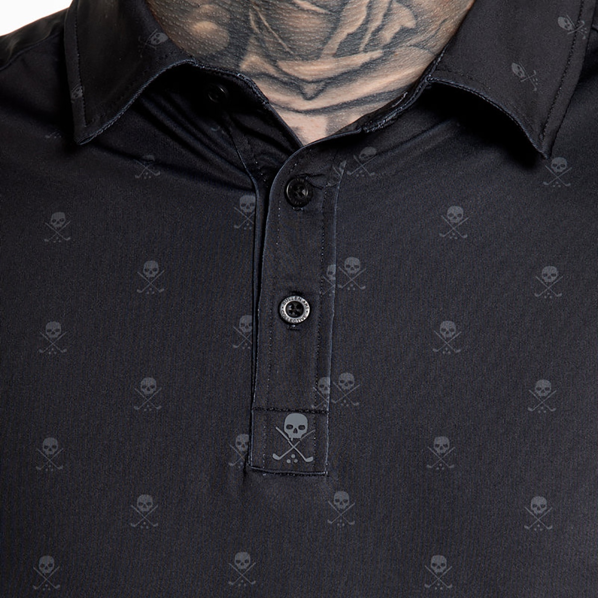 Sullen Clothing - Golf Badge Polo - Black