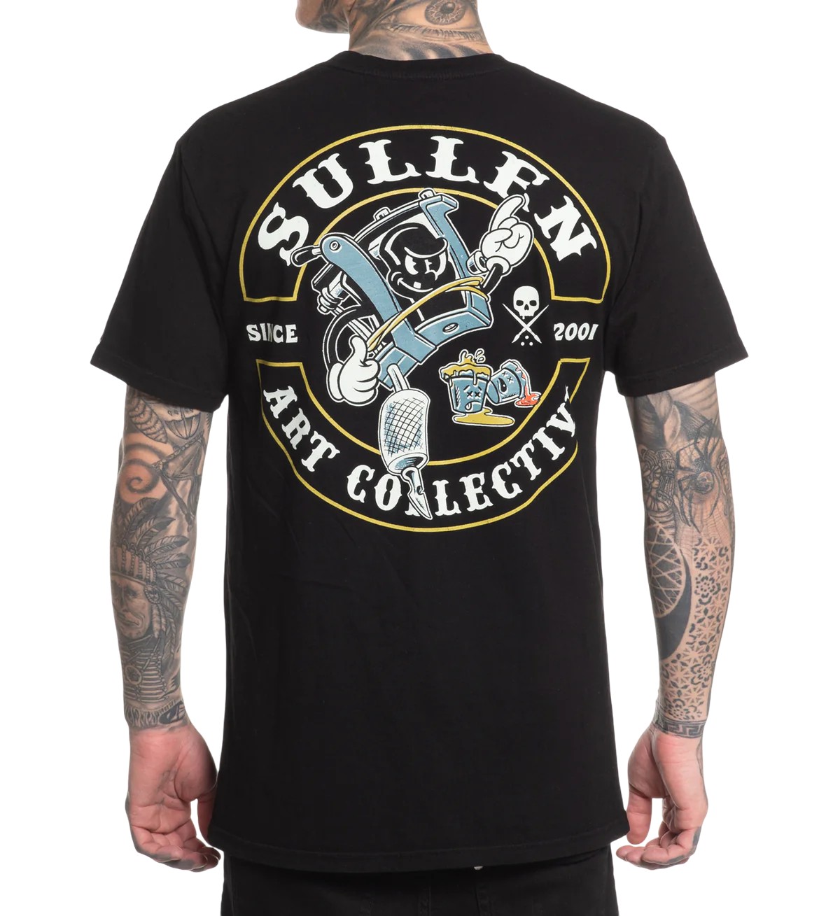 Sullen Clothing - Ink Slayers S/S Tee Jet Black