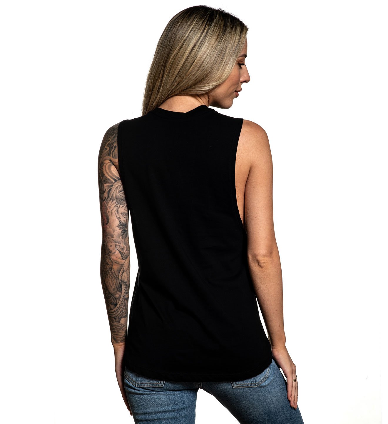 Sullen Clothing - Red Rose Tank Top Größe: L