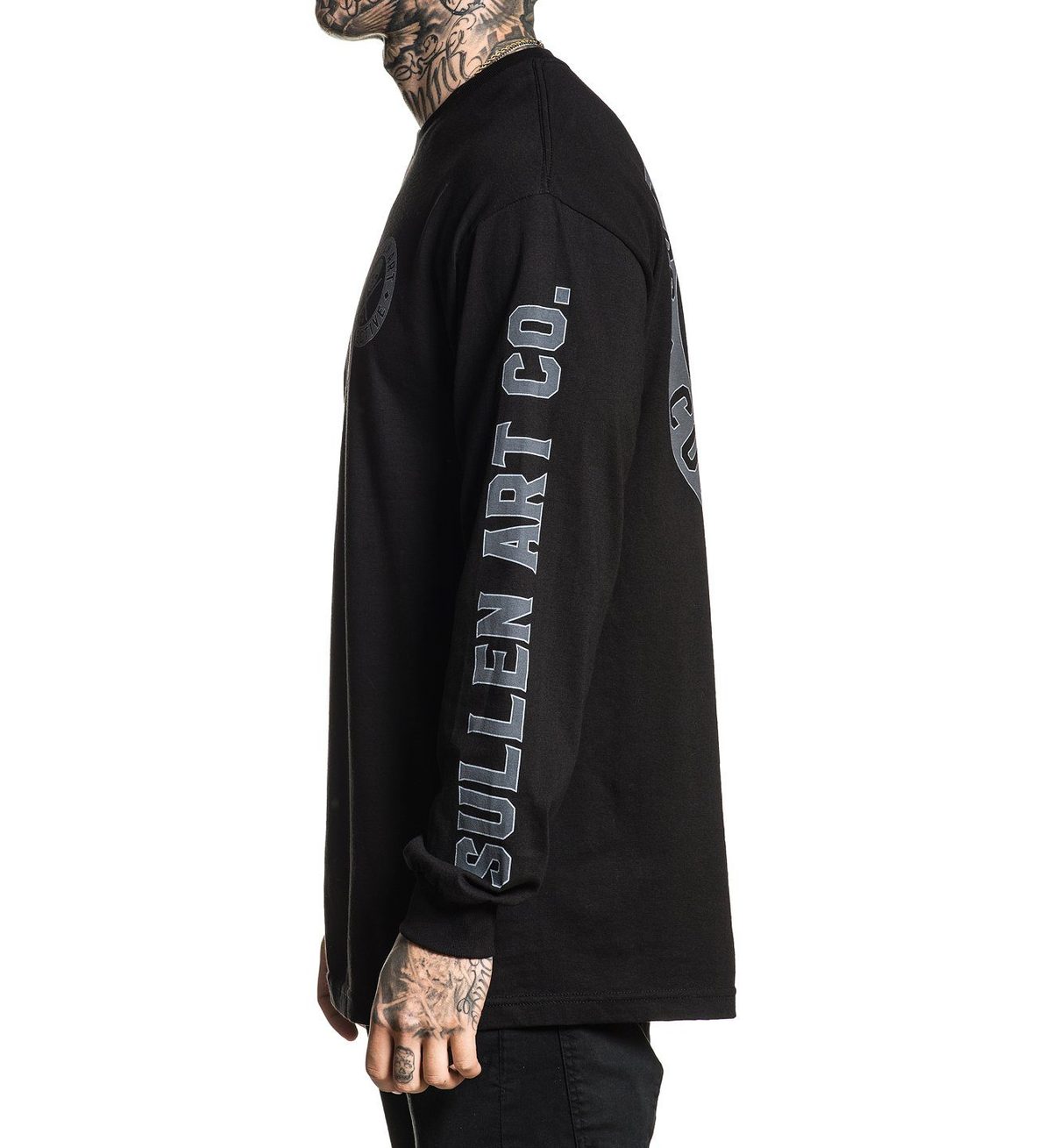 Sullen Clothing - Badge of Honour Long Sleeve - Black Size: XL