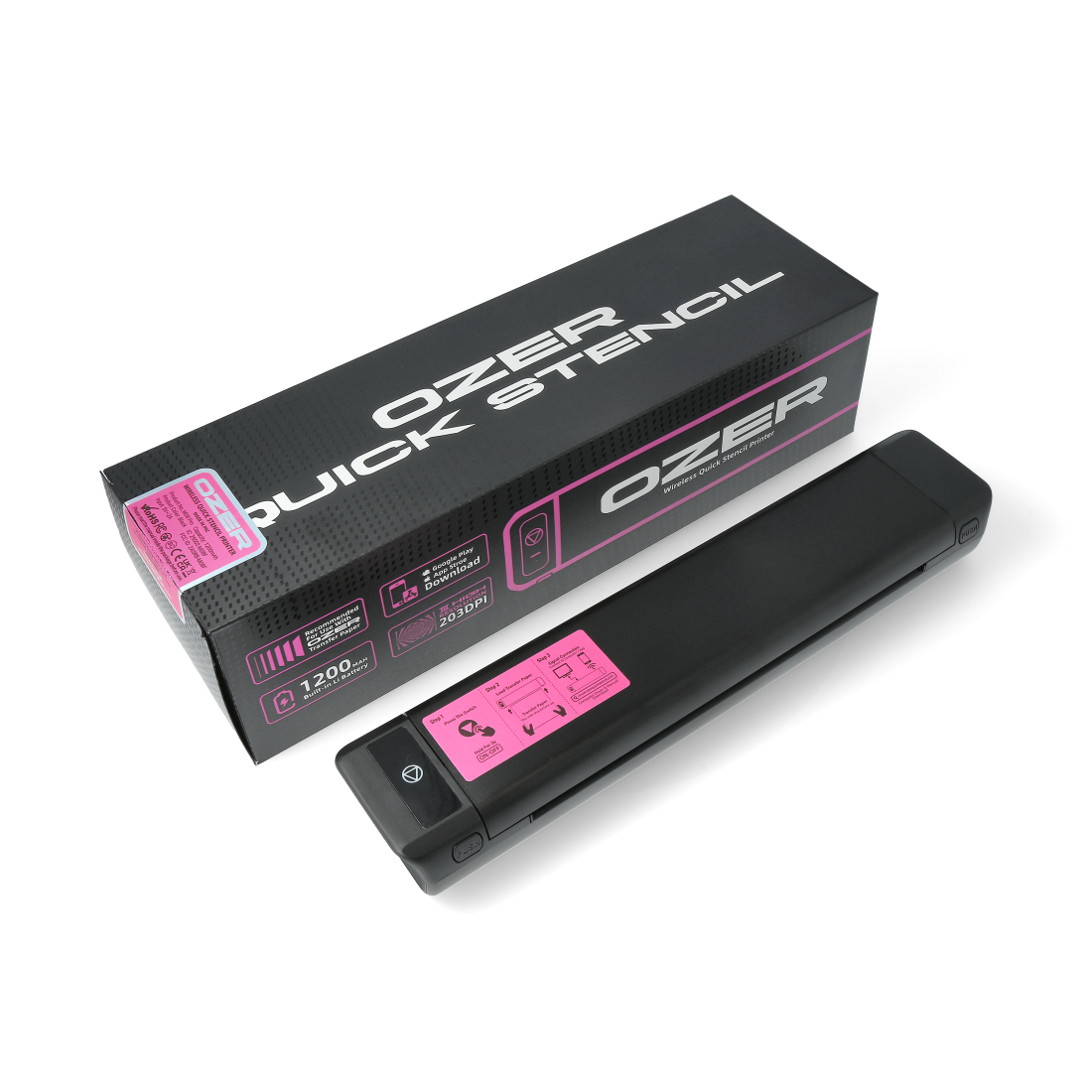 Ozer - Wireless Quick Thermal Stencil Drucker
