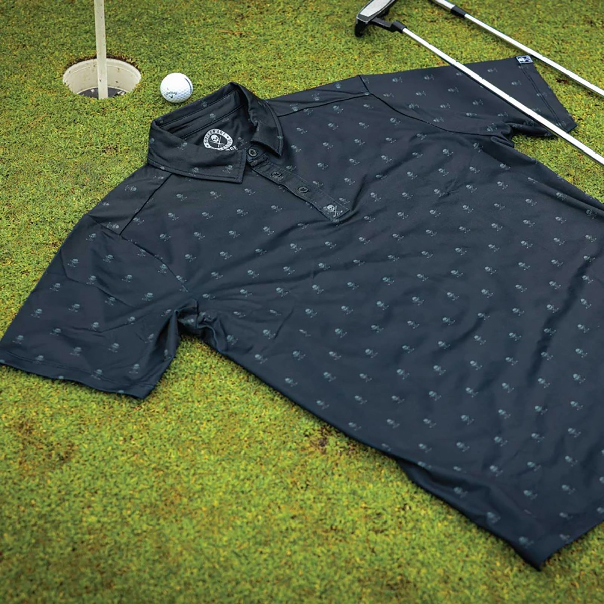Sullen Clothing - Golf Badge Polo - Black