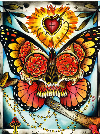 Day of the Dead Tattoo Artwork Collection