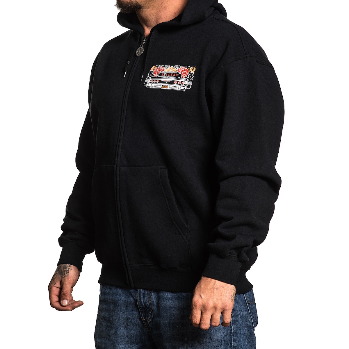 Sullen Clothing - Hoples Zip Hoodie Größe: M
