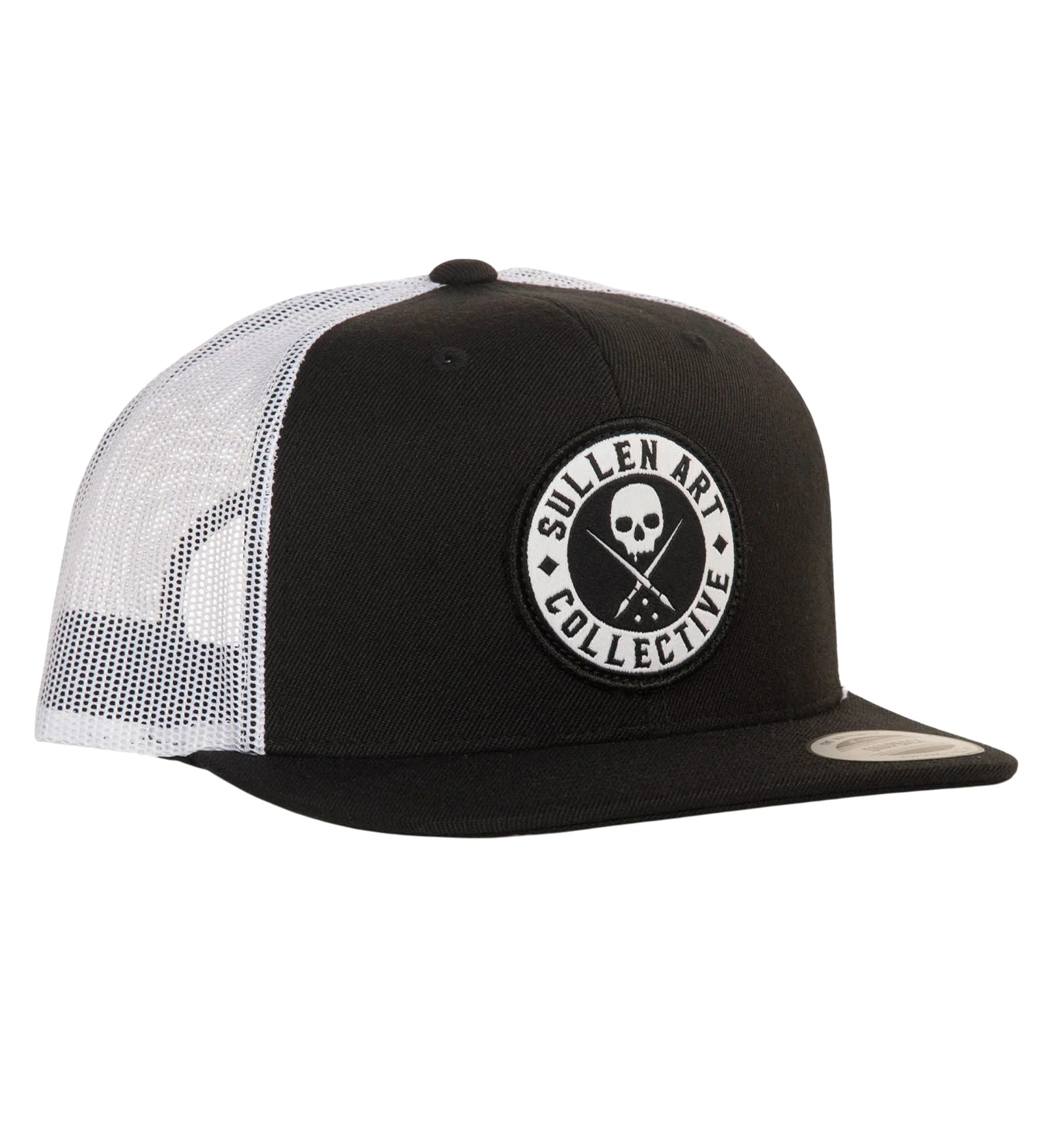 Sullen Clothing - BOH Mesh Hat Black/White