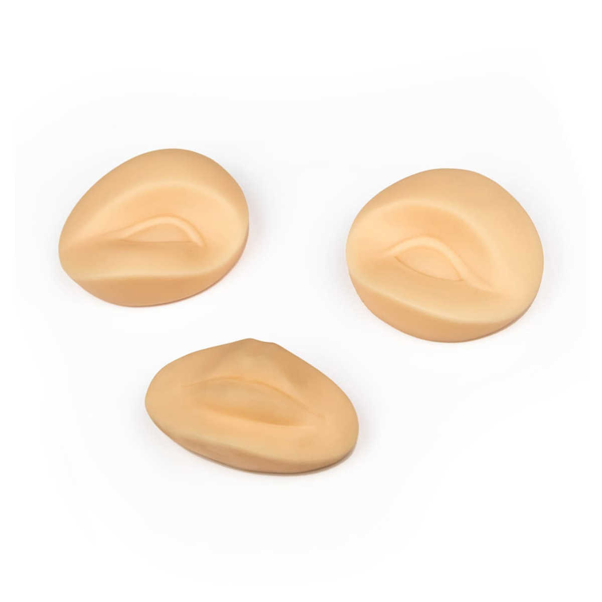 Ersatz Set für 3D Übungskopf - Augen & Lippen