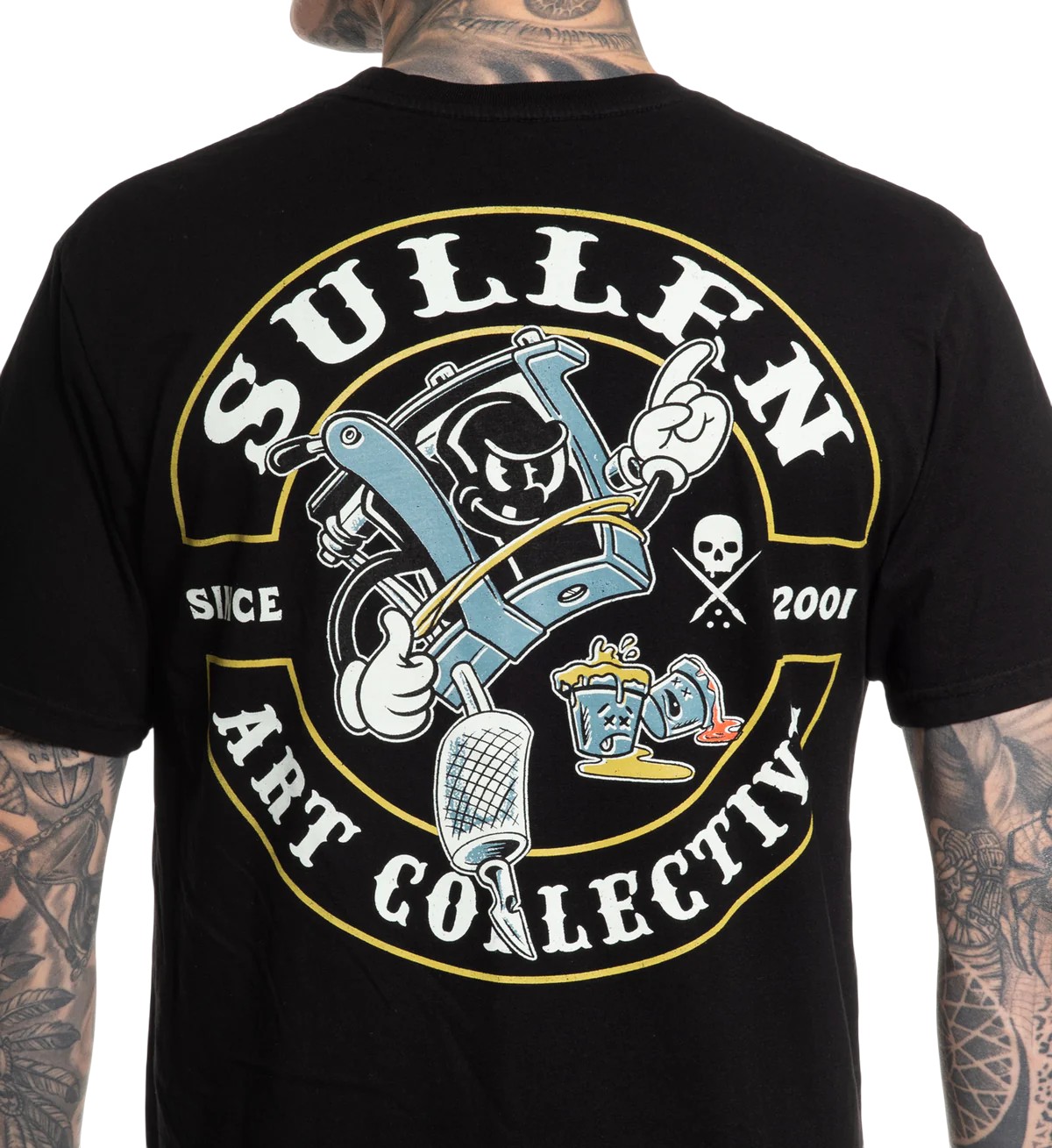 Sullen Clothing - Ink Slayers S/S Tee Jet Black