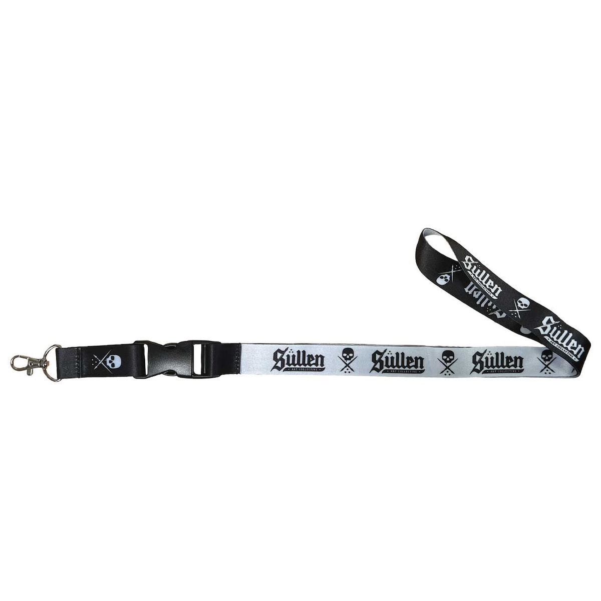 Sullen Clothing - Lincoln Lanyard Black / White