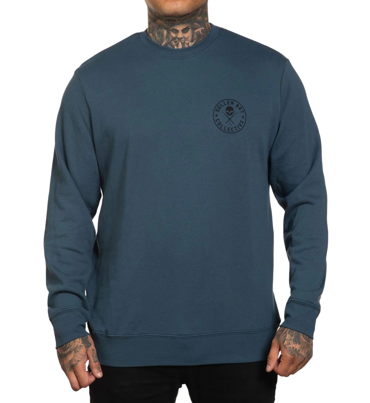 Sullen Clothing - Ever Crew Lyte L/S Orion Blue