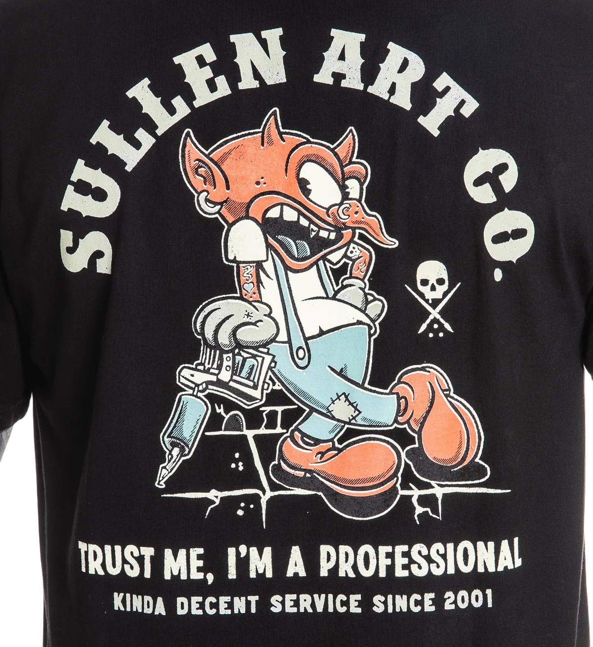 Sullen Clothing - Trust Me S/S Tee Jet Black