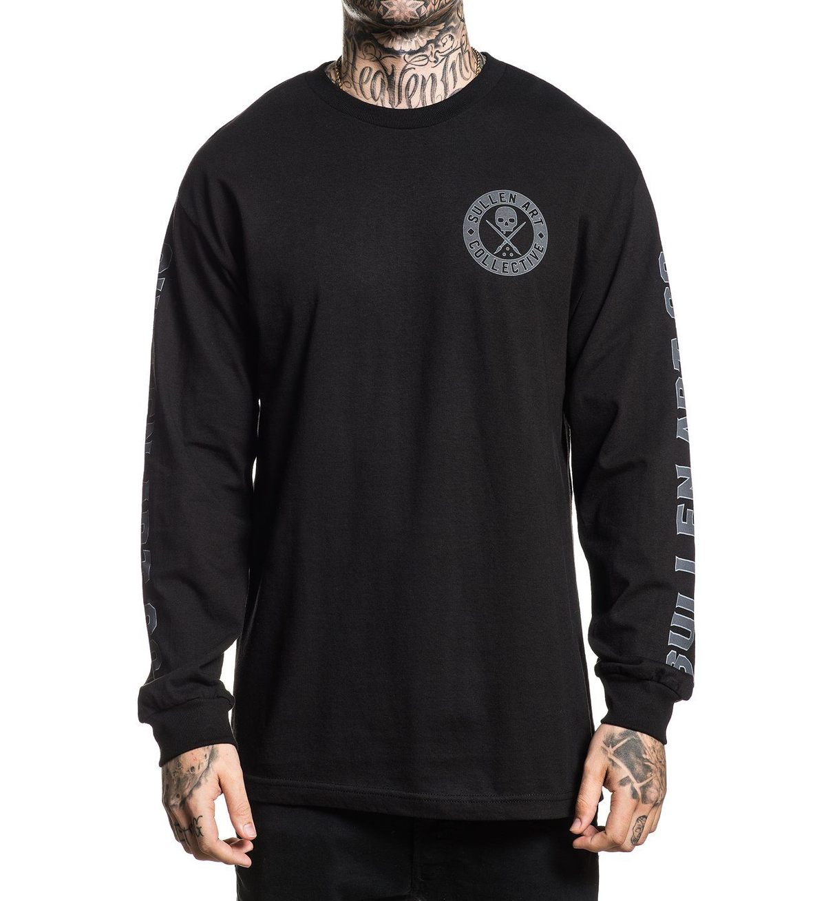 Sullen Clothing - Badge of Honour Long Sleeve - Black Size: XL