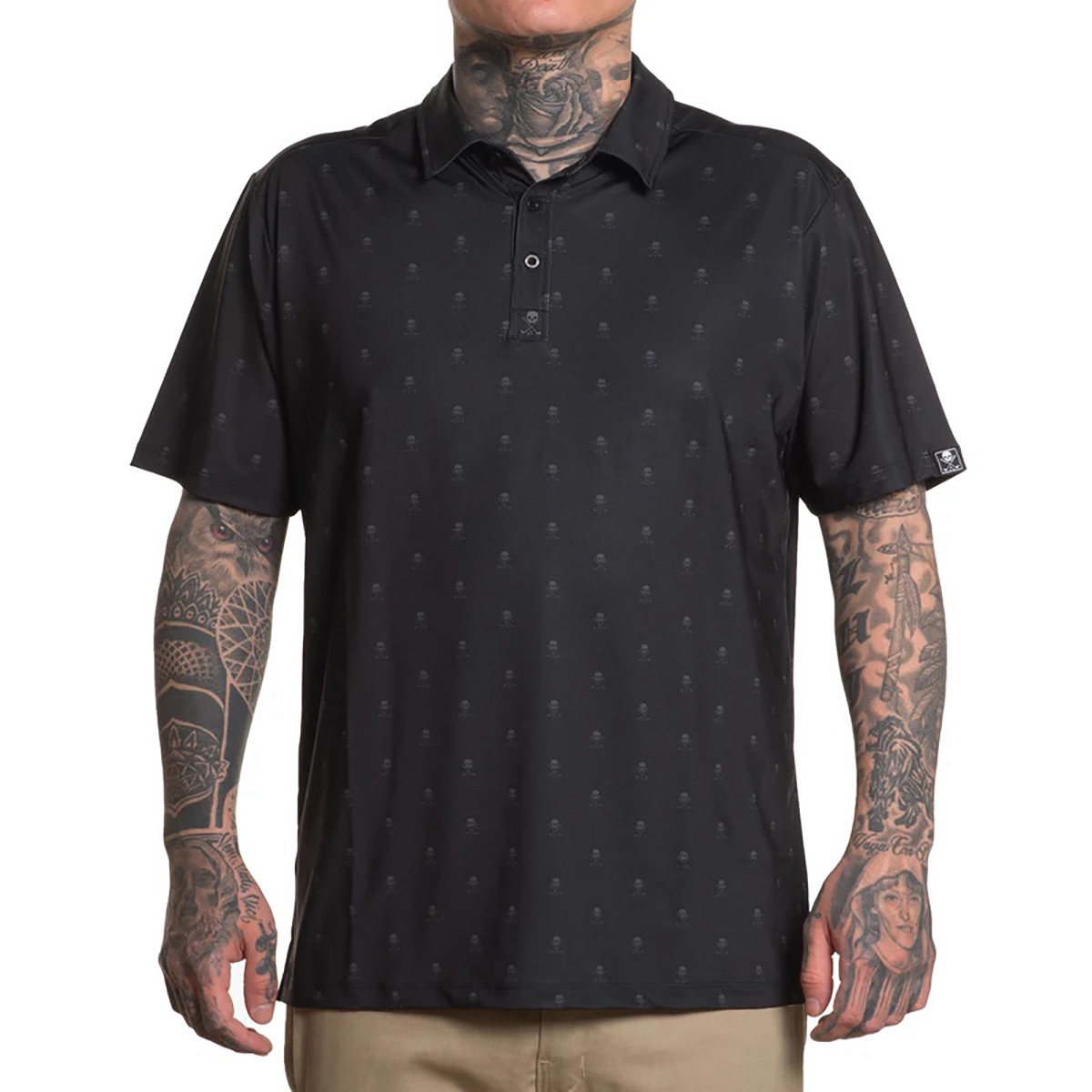 Sullen Clothing - Golf Badge Polo - Black