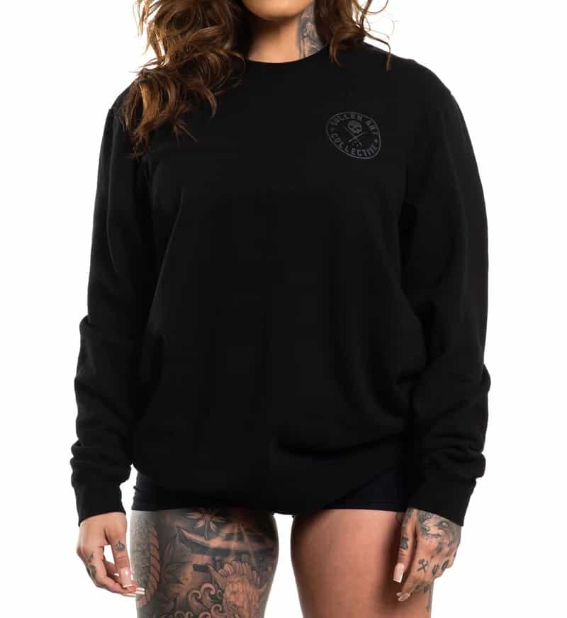 Sullen Clothing - Ever Crew Fleece - Jet Black Größe: XL