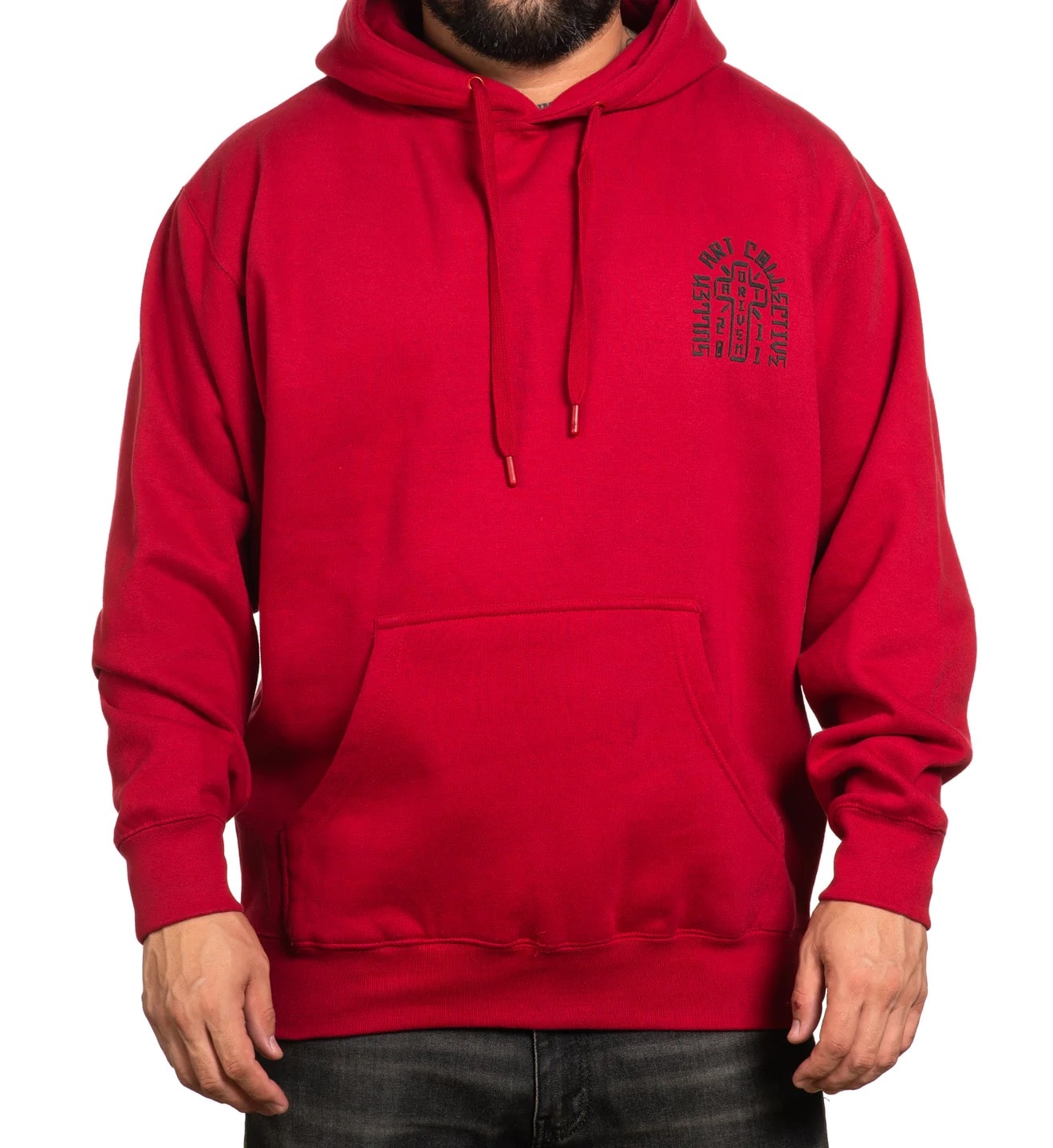 Sullen Clothing - Art Driven Sweater - Red Size: XL