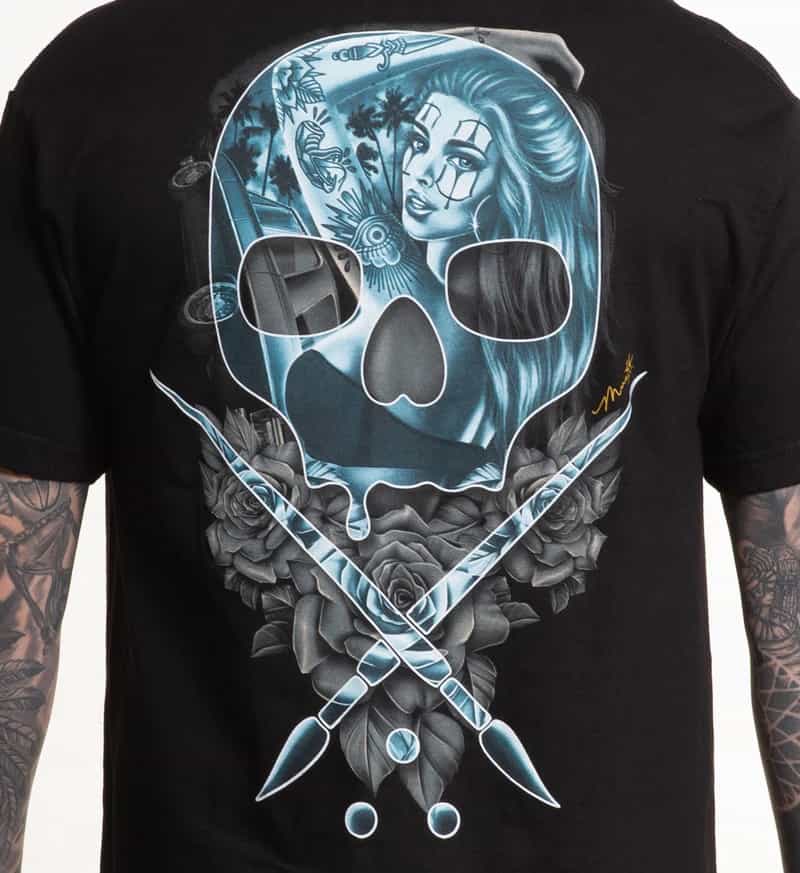Sullen Clothing - Amor Badge Tee Größe: XL