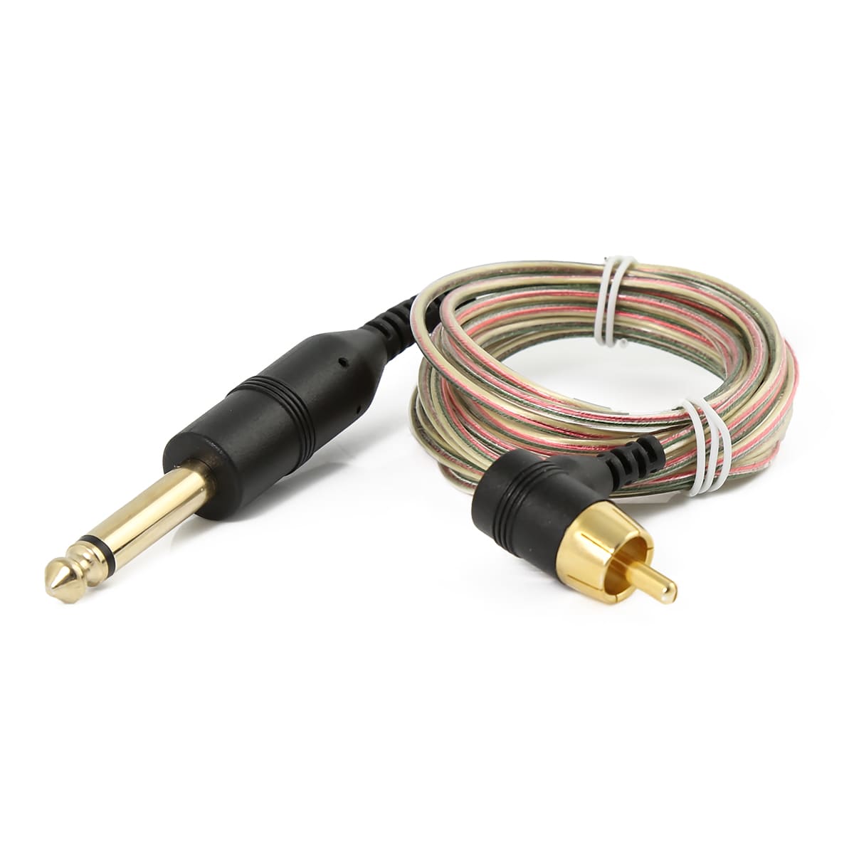 Elephant - Lightweight Cinch/RCA Kabel - abgewinkelt Farbe: Clear