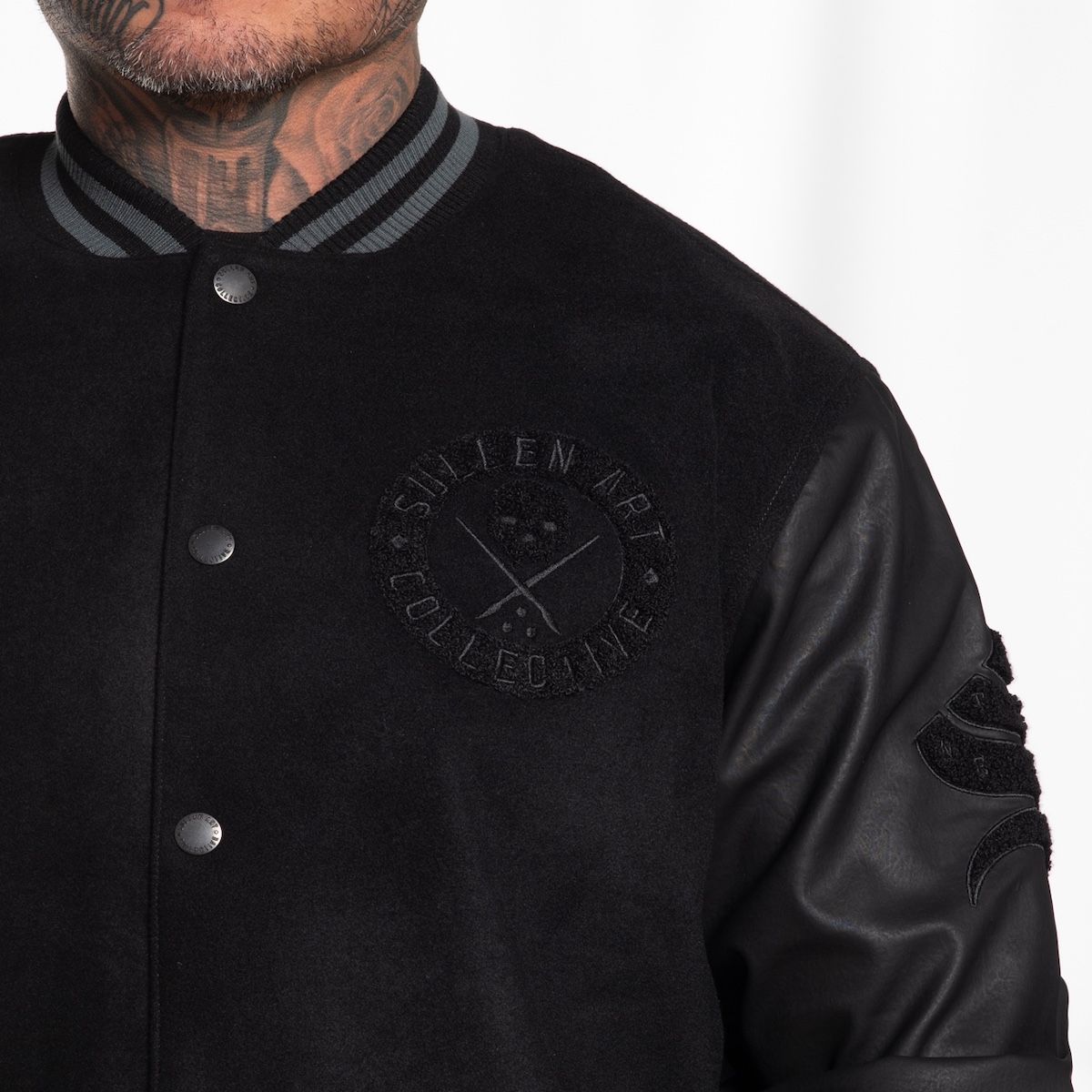 Sullen Clothing - Varsity Jacket Größe: L