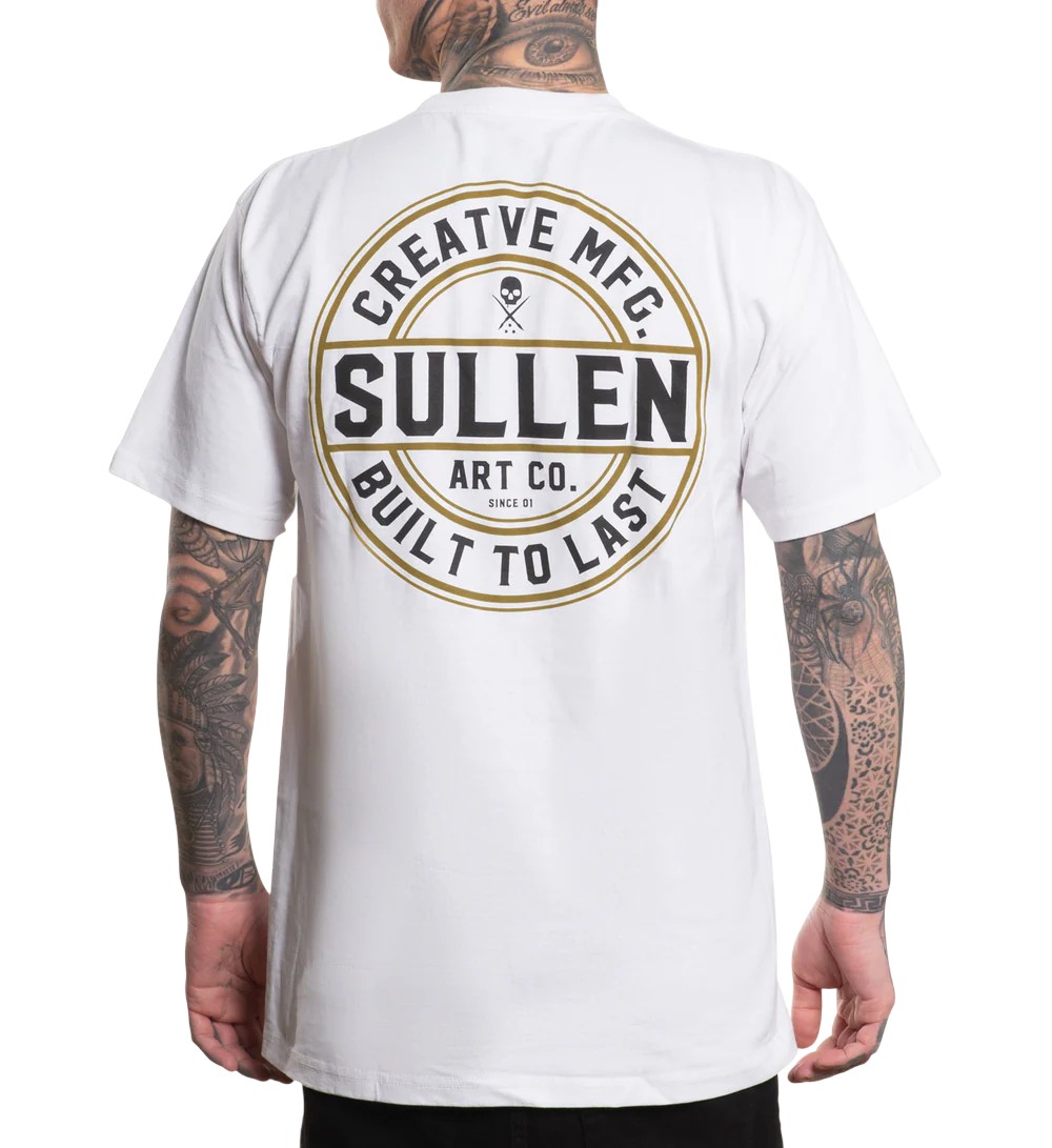 Sullen Clothing - Creative Corp S/S Tee White