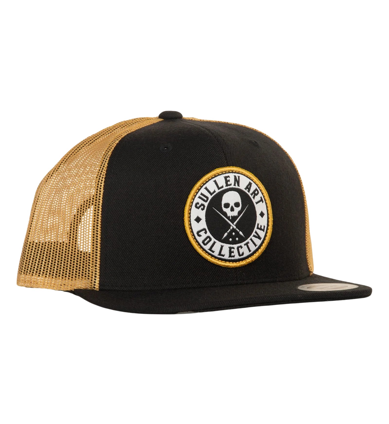 Sullen Clothing - BOH Mesh Hat Black/Yellow