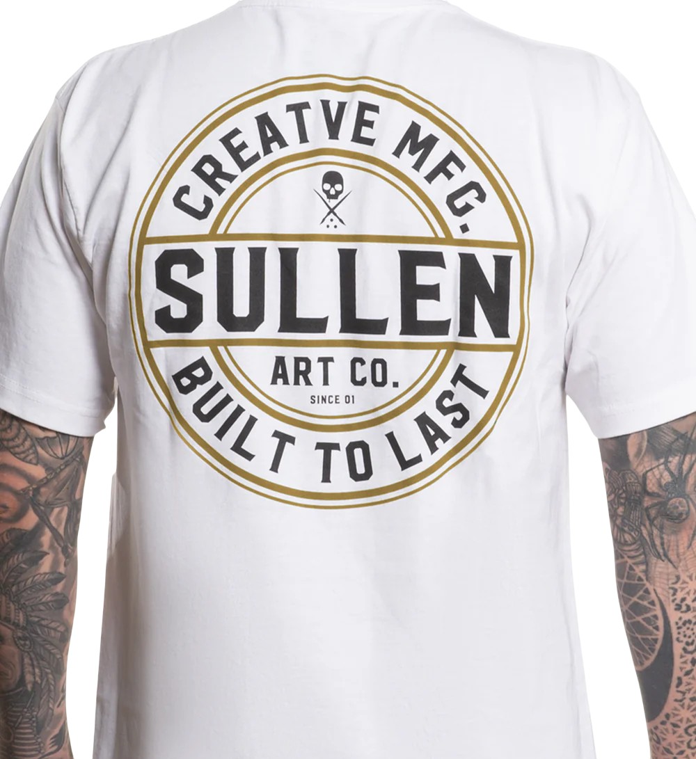 Sullen Clothing - Creative Corp S/S Tee White