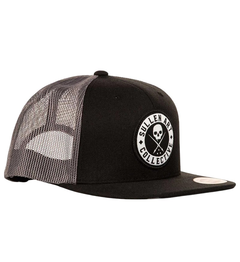 Sullen Clothing - BOH Mesh Hat Black/Grey